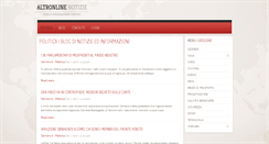 Desktop Screenshot of altronline.it