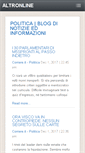 Mobile Screenshot of altronline.it